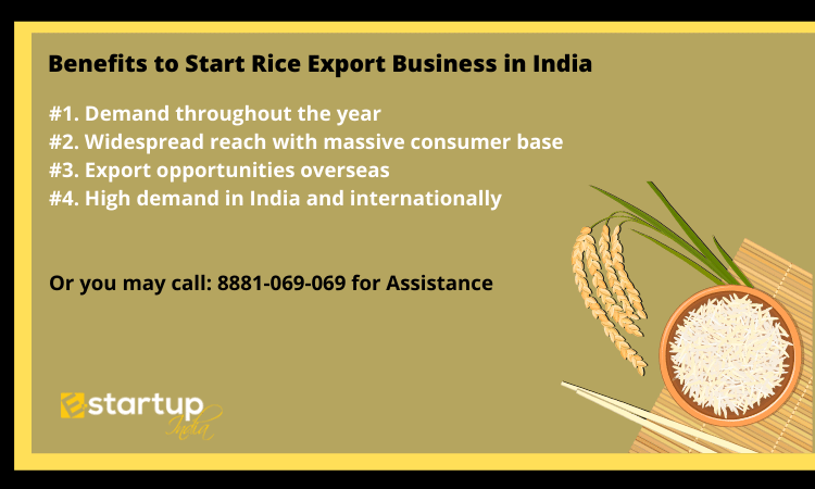 Benefits to Start Rice Export Business in India