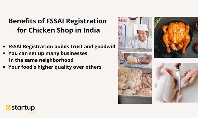Benefits of FSSAI Registration for Chicken Shop in India