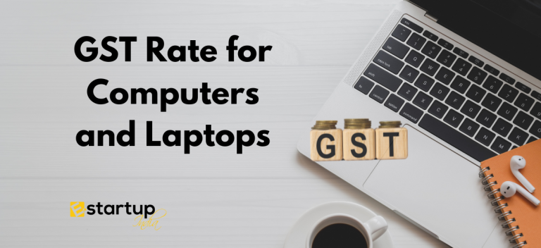 GST rate for computers and laptops