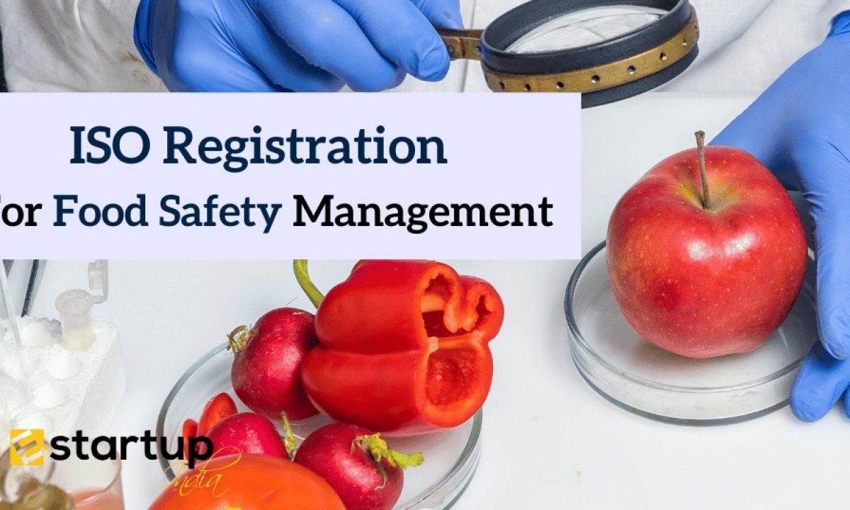 ISO Registration on food safety management .