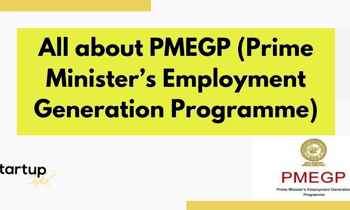 Prime Ministerâ€™s Employment Generation Programme (PMEGP)