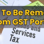 From 1st October 2024 Data Remove from GST Portal