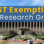 GST Exemption On Research Grant