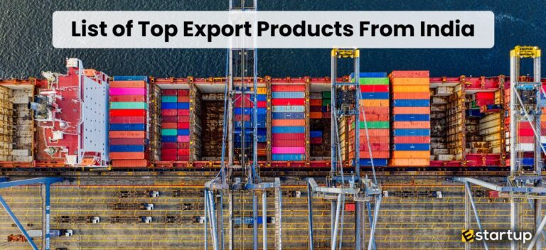 List of Top Export Products From India, Top 50 Exported Products from India