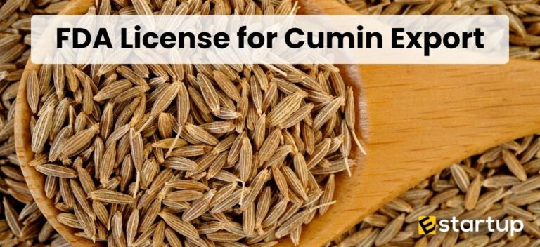 FDA License for Cumin Export, US FDA Certificate for Cumin Export