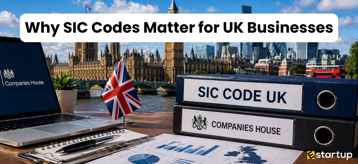 SIC Codes UK structure and examples for business registration