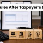 Tax Rules After Taxpayer’s Death
