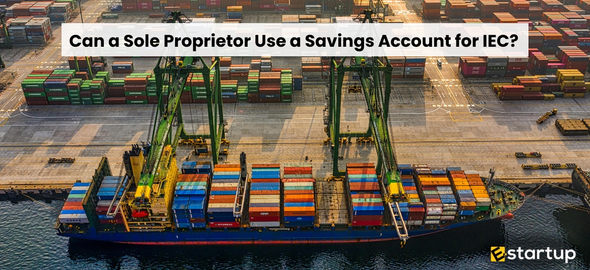Savings Account for IEC